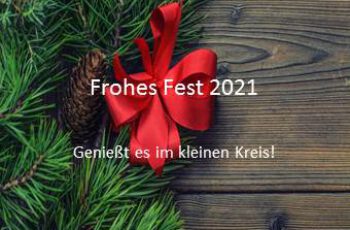 Weihnachtsgrüße: Frohes Fest 2021